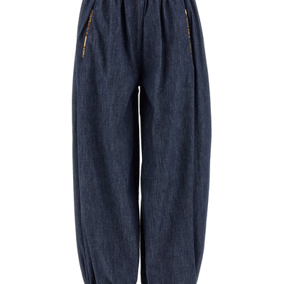 Valentino Garavani Denim Chambray Pants