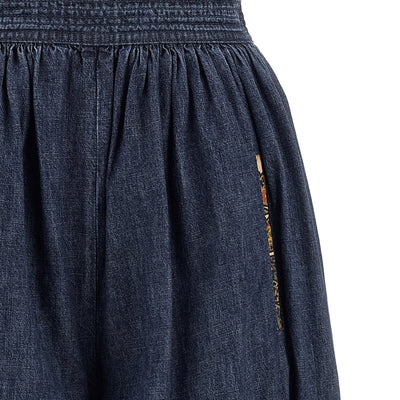 Valentino Garavani Denim Chambray Pants
