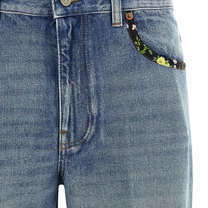 Valentino Garavani Floral Jeans