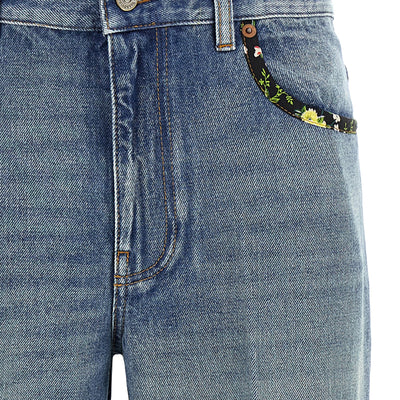 Valentino Garavani Floral Jeans