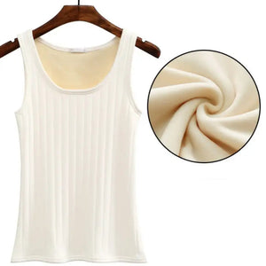 Roy Warm Tank Tops with Fleece Lining