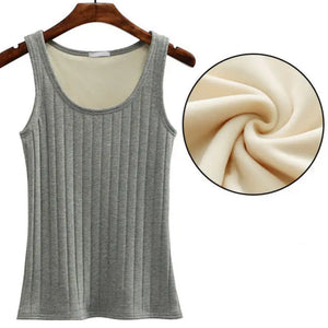 Roy Warm Tank Tops with Fleece Lining