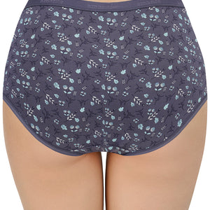 Print High Rise Full Brief Panties (Pack of 3)