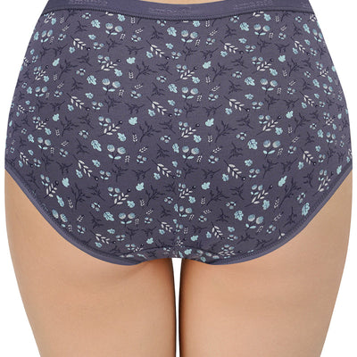 Print High Rise Full Brief Panties (Pack of 3)