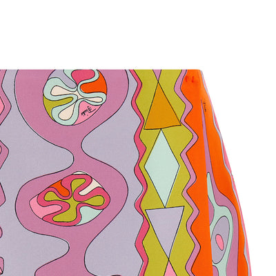 Emilio Pucci Angoli Print Twill Skirt