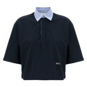 Stella Mccartney Cropped Piquet Polo