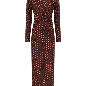 Stella Mccartney Polka Dot Mesh Dress
