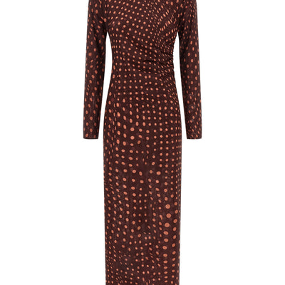 Stella Mccartney Polka Dot Mesh Dress
