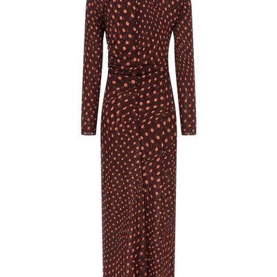 Stella Mccartney Polka Dot Mesh Dress