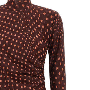 Stella Mccartney Polka Dot Mesh Dress