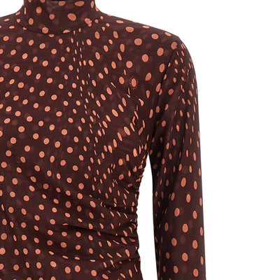Stella Mccartney Polka Dot Mesh Dress