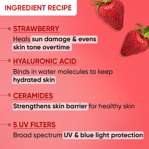 Strawberry Dew Sunscreen Stick SPF 50+ PA++++