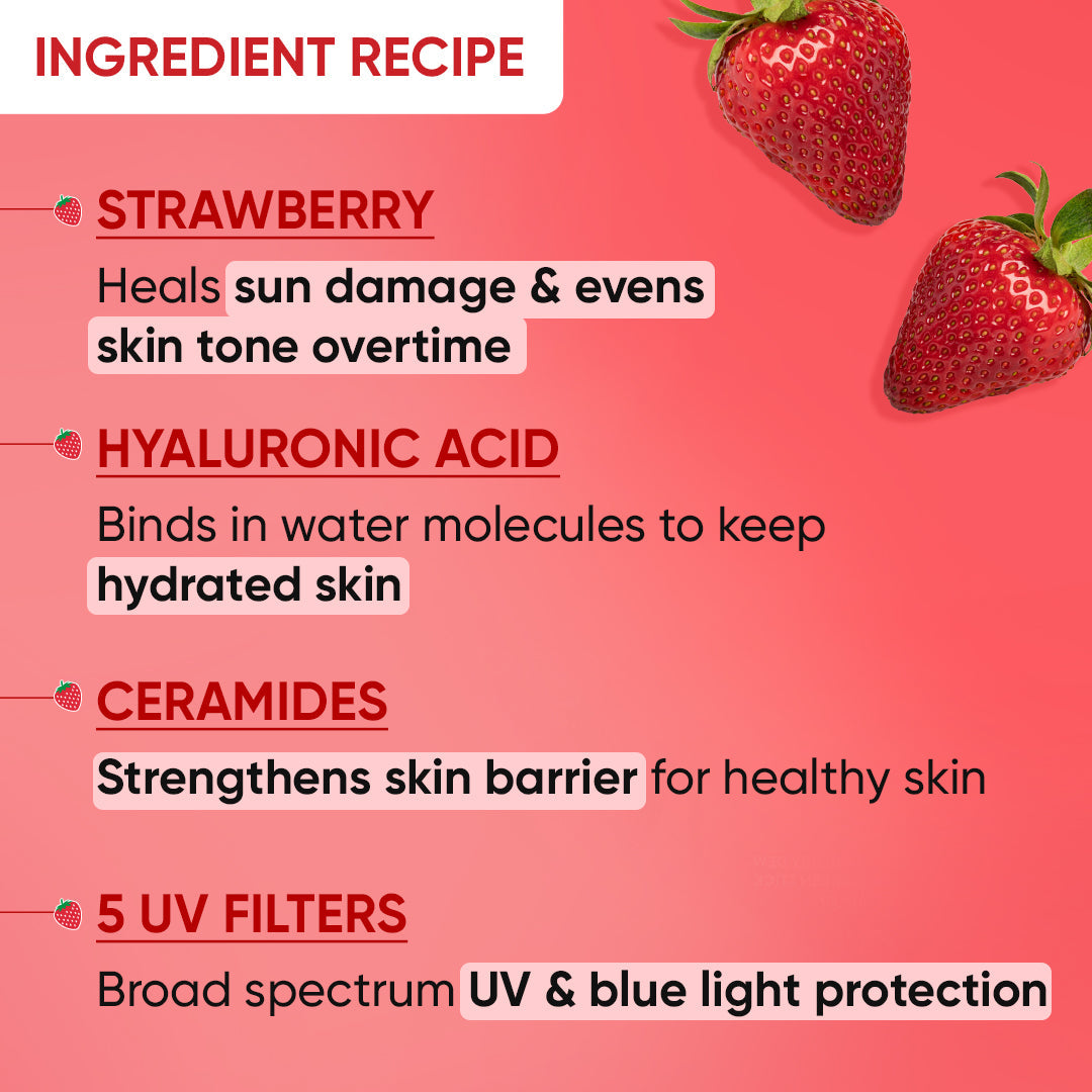 Strawberry Dew Sunscreen Stick SPF 50+ PA++++