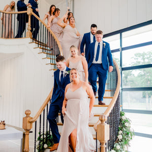 Glamorous White and Sage Green Texas Wedding