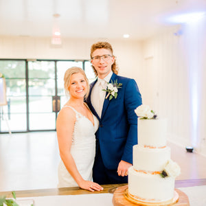 Glamorous White and Sage Green Texas Wedding