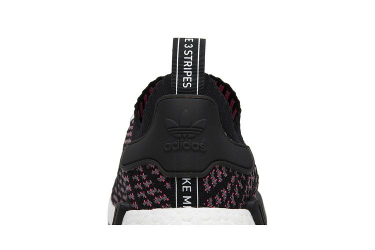 adidas NMD R1 STLT Black Grey Solar Pink