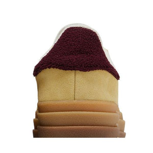 adidas Gazelle Bold Almost Yellow Maroon (Women's)