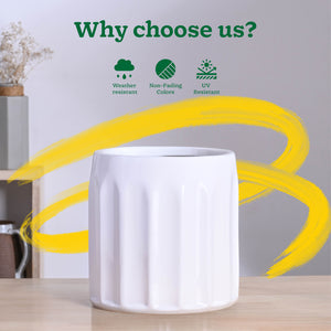 Blushing Sun Ceramic Planter