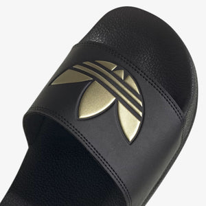 Adidas Originals | ADILETTE LITE { BLACK/GOLD