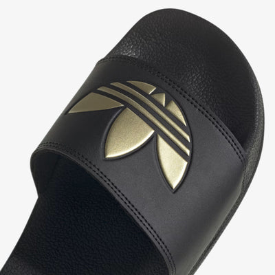 Adidas Originals | ADILETTE LITE { BLACK/GOLD