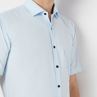 Wrinkle Free Half Sleeve Shirt