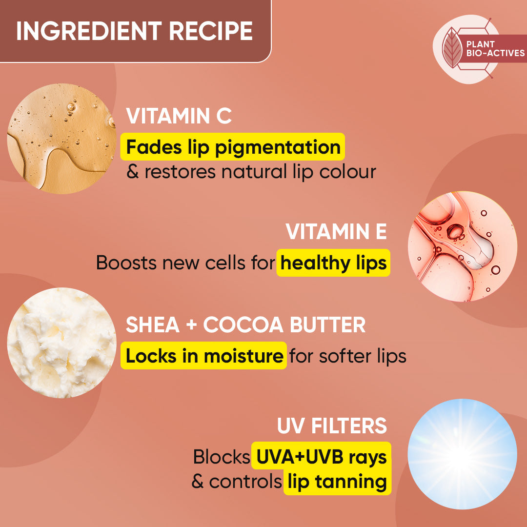 Vitamin C + E Lip Balm with SPF 50+