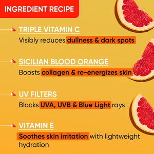 SPF 50+ Vitamin C Sunscreen-Pack of 2