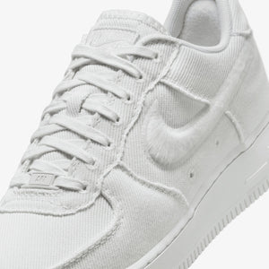 NIKE | AIR FORCE 1 LOW CANVAS { SUMMIT WHITE/SUMMIT WHITE