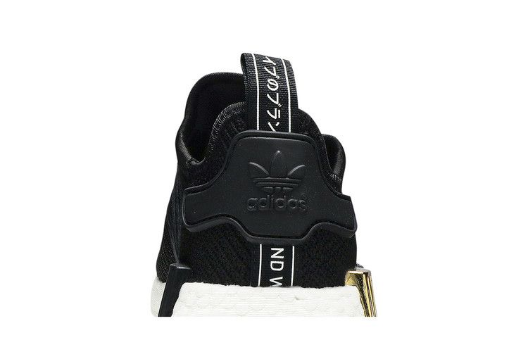 adidas NMD R1 Black Gold Metallic (Women's)