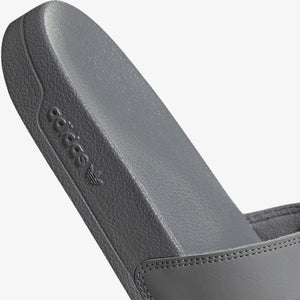 ADIDAS | ADILETTE LITE SLIDES {  GREY/CLOUD WHITE