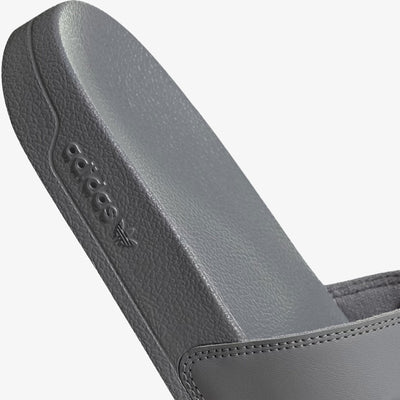 ADIDAS | ADILETTE LITE SLIDES {  GREY/CLOUD WHITE