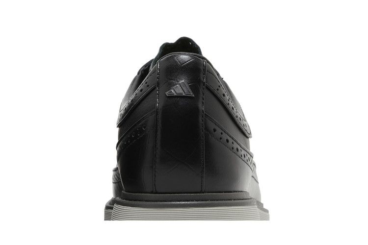 adidas MC80 Spikeless Golf Core Black Dark Silver Metallic Grey Two