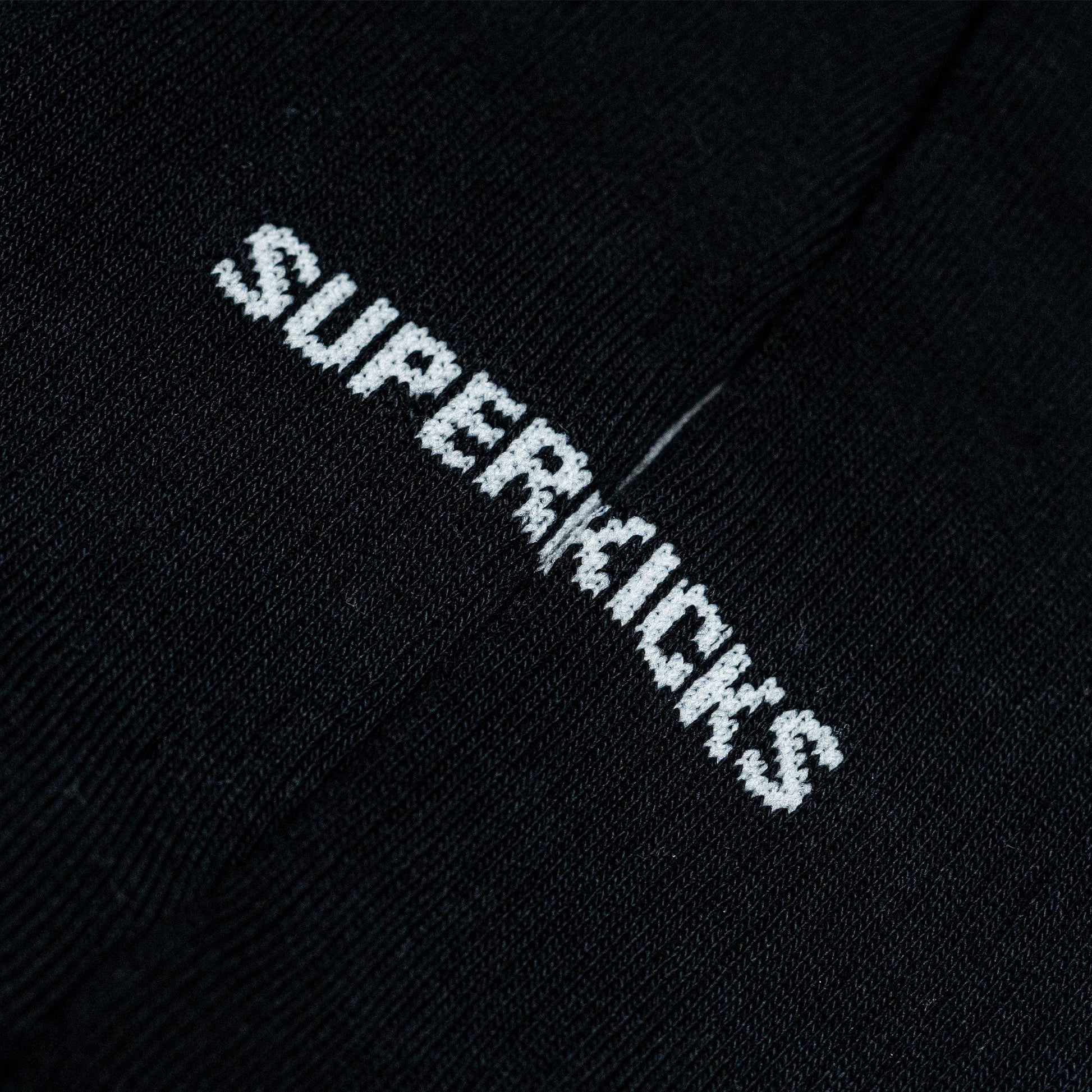 Superkicks | CREW SOCKS  { BLACK/PURPLE/GREEN