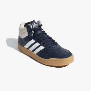 ADIDAS ORIGINALS | HOOPS 4.0 MID IKD { LEGINK/FTWWHT/GUM3