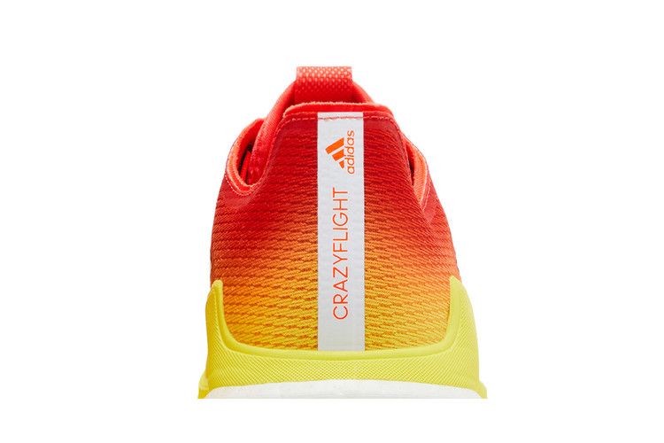 adidas Crazyflight Solar Red Acid Yellow (Women's)