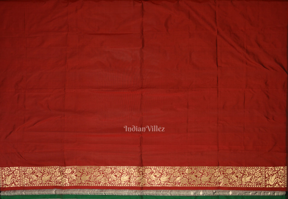 Exclusive Bridal Brocade Banarasi Silk Saree with Sringar and Pichwai Work