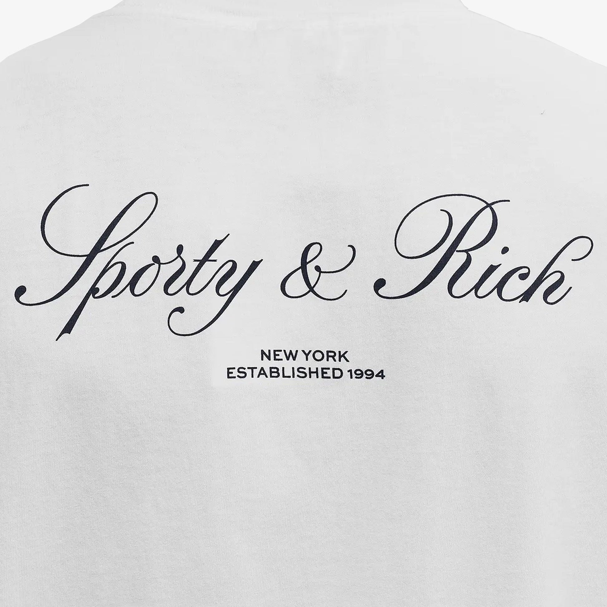 SPORTY & RICH | VENDOME RESORT T-SHIRT { WHITE