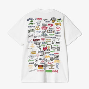 Carhartt | S/S LOGO T-SHIRT { WHITE