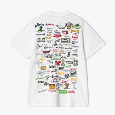 Carhartt | S/S LOGO T-SHIRT { WHITE