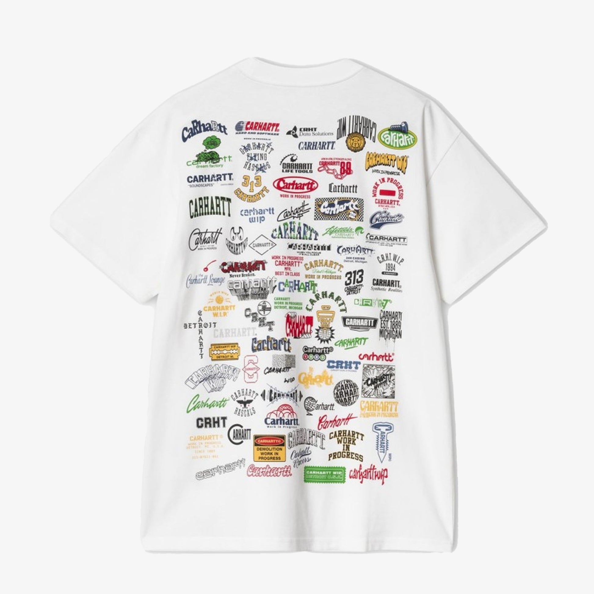 Carhartt | S/S LOGO T-SHIRT { WHITE