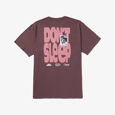 HUF | COUSIN OF DEATH T-SHIRT  { EGGPLANT