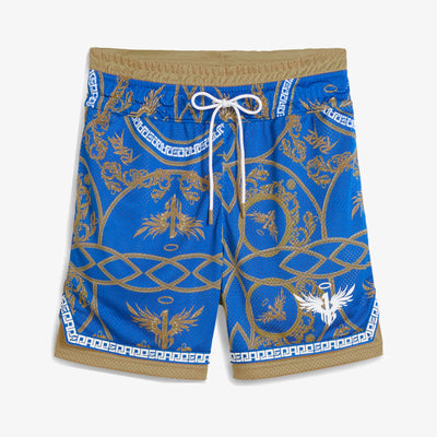 PUMA | X LAMELO BALL GOLDEN CHILD SHORTS { BLUE