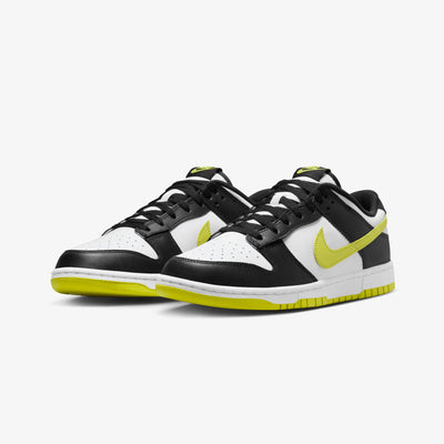 NIKE | DUNK LOW RETRO { WHITE/BRIGHT CACTUS-BLACK