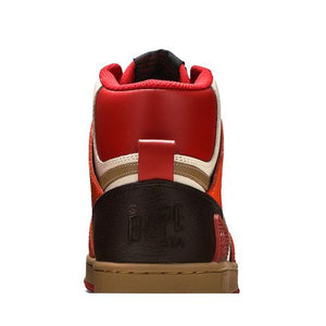 A Bathing Ape Bape Sta 93 Hi Red Orange Light Sand