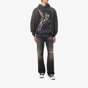 Represent | SPIRITS MASCOT HOODIE  { AGED BLACK