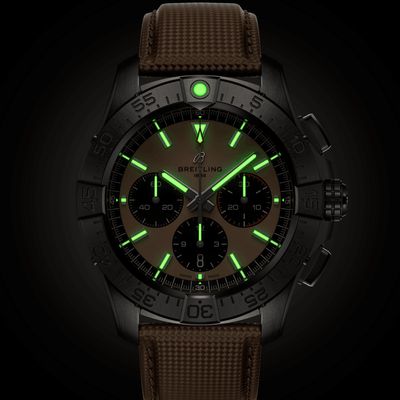Breitling Avenger B01 Chronograph Sand Dial Men 44mm