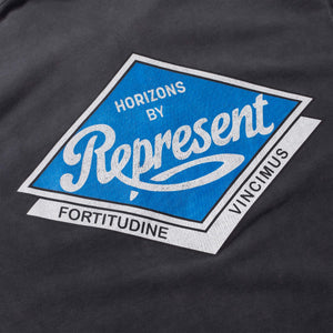 Represent | CLASSIC PARTS QUARTER ZIP  { AGED BLACK