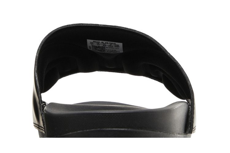 adidas Adilette Comfort Slides Core Black Gold Metallic