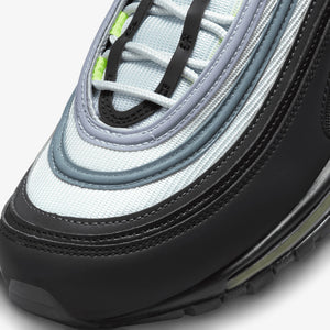 Nike | AIR MAX 97  { PURE PLATINUM/VOLT-BLACK-WHITE