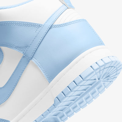 Nike | DUNK HIGH  { WHITE/ALUMINUM
